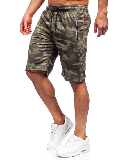 Men's Camo Shorts Khaki Bolf JX701