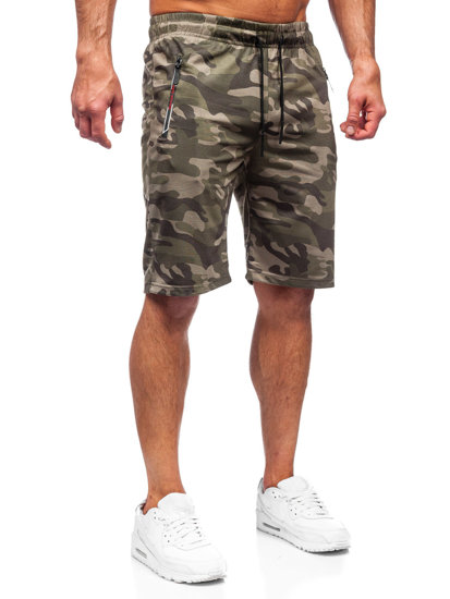 Men's Camo Shorts Khaki Bolf JX701