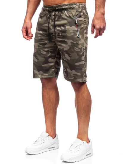 Men's Camo Shorts Khaki Bolf JX701