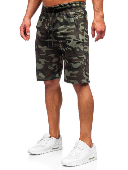 Men's Camo Shorts Khaki Bolf JX863