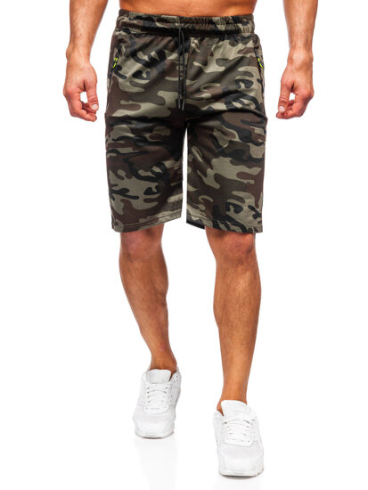 Men's Camo Shorts Khaki Bolf JX873