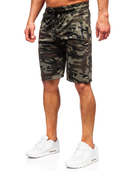 Men's Camo Shorts Khaki Bolf JX873