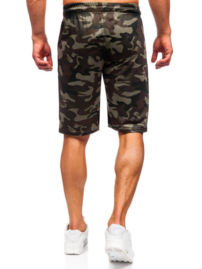 Men's Camo Shorts Khaki Bolf JX873