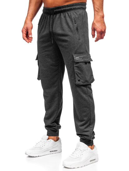 Men's Cargo Joggers Anthracite Bolf JX6360