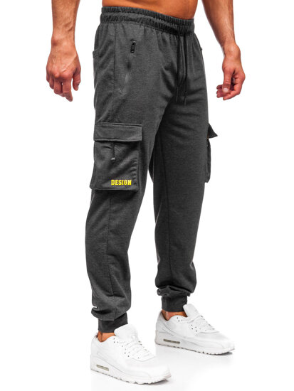 Men's Cargo Joggers Anthracite Bolf JX6363