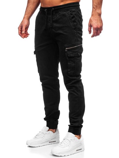 Men's Cargo Joggers Black Bolf CT6706S0