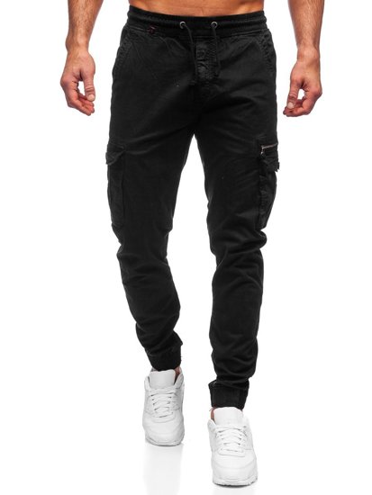 Men's Cargo Joggers Black Bolf CT6706S0