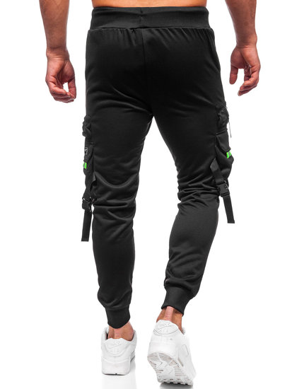 Men's Cargo Joggers Black Bolf HS7162