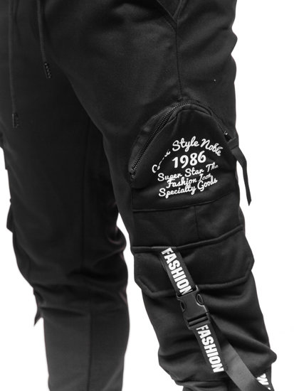 Men's Cargo Joggers Black Bolf HS7172