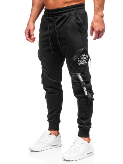 Men's Cargo Joggers Black Bolf HS7172