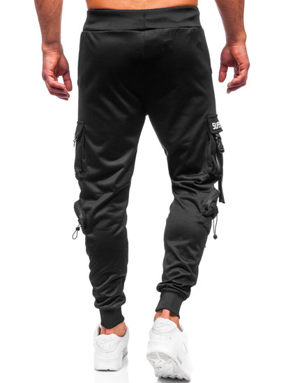 Men's Cargo Joggers Black Bolf HS7176