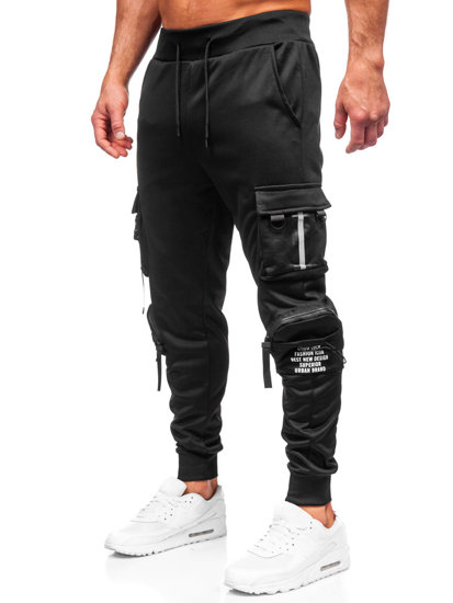 Men's Cargo Joggers Black Bolf HS7176