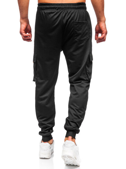 Men's Cargo Joggers Black Bolf JX6359