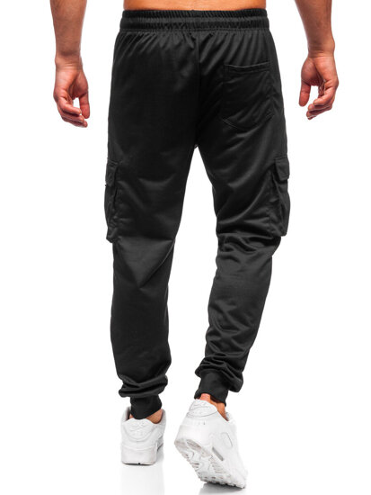 Men's Cargo Joggers Black Bolf JX6360