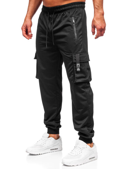 Men's Cargo Joggers Black Bolf JX6362