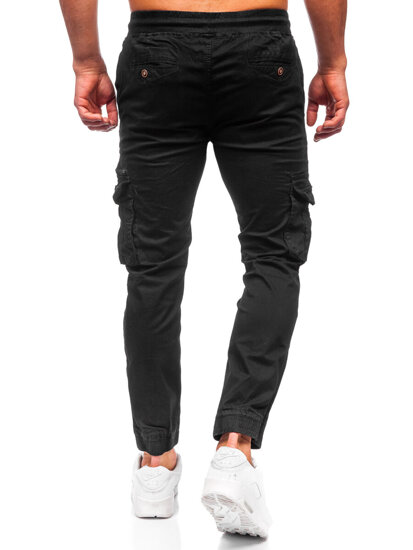 Men's Cargo Joggers Black Bolf MP0201N