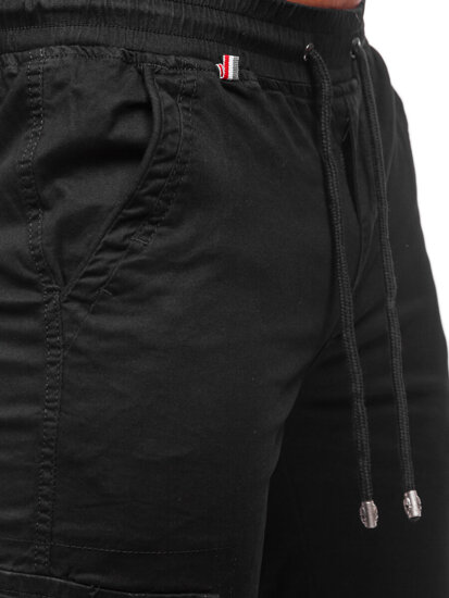 Men's Cargo Joggers Black Bolf MP0201N