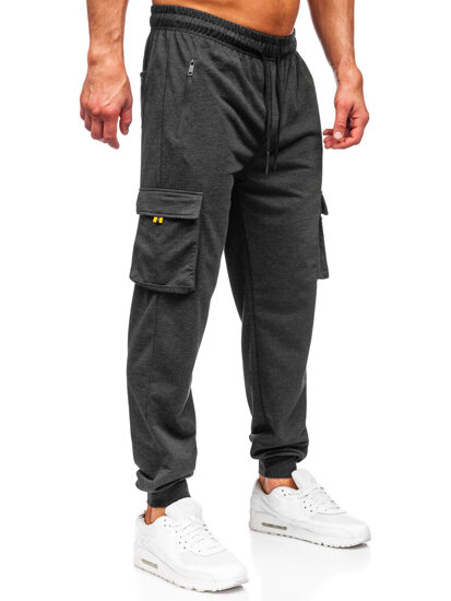 Men's Cargo Joggers Graphite Bolf JX6359