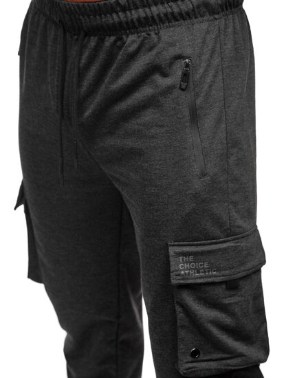 Men's Cargo Joggers Graphite Bolf JX6360