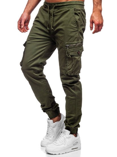 Men's Cargo Joggers Green Bolf CT6702