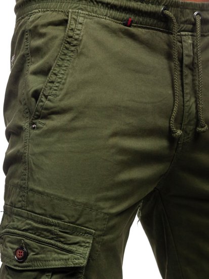 Men's Cargo Joggers Green Bolf CT6702