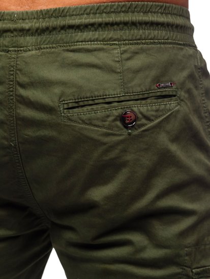 Men's Cargo Joggers Green Bolf CT6702