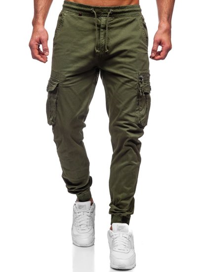 Men's Cargo Joggers Green Bolf CT6702