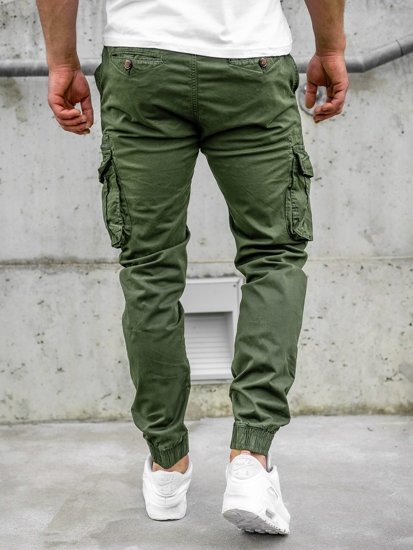 Men's Cargo Joggers Green Bolf CT6702