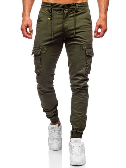 Men's Cargo Joggers Green Bolf CT6703