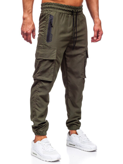 Men’s Cargo Joggers Green Bolf HSS297