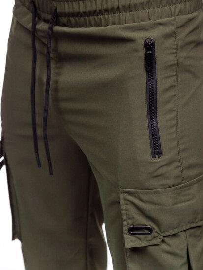 Men’s Cargo Joggers Green Bolf HSS298