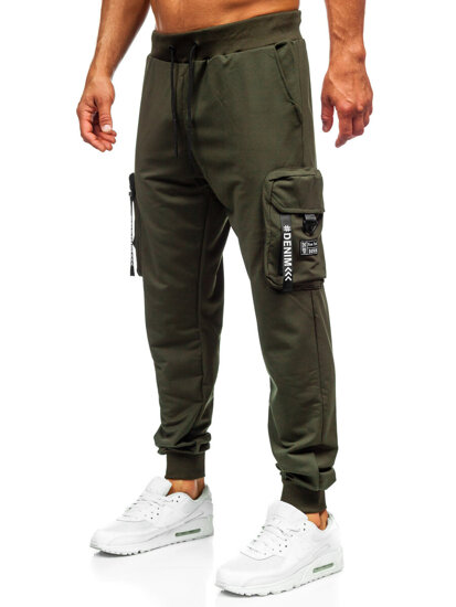 Men’s Cargo Joggers Green Bolf K20