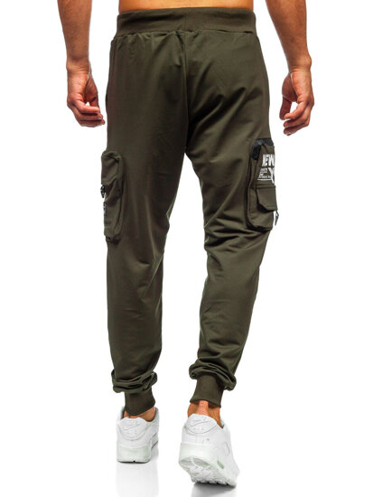 Men’s Cargo Joggers Green Bolf K20