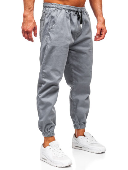 Men's Cargo Joggers Grey Bolf 001