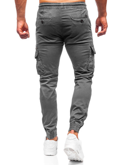 Men's Cargo Joggers Grey Bolf CT6706S0