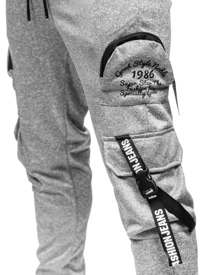 Men's Cargo Joggers Grey Bolf HS7172