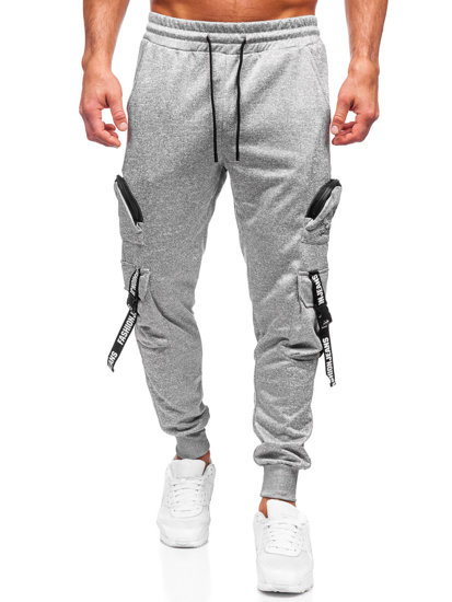 Men's Cargo Joggers Grey Bolf HS7172