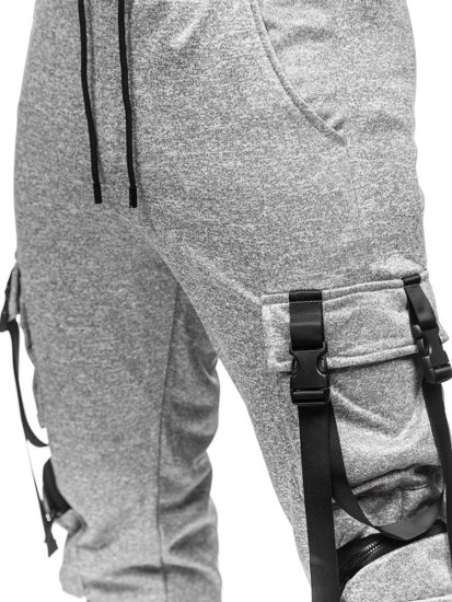 Men's Cargo Joggers Grey Bolf HS7173