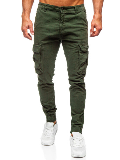 Men's Cargo Joggers Khaki Bolf 2233