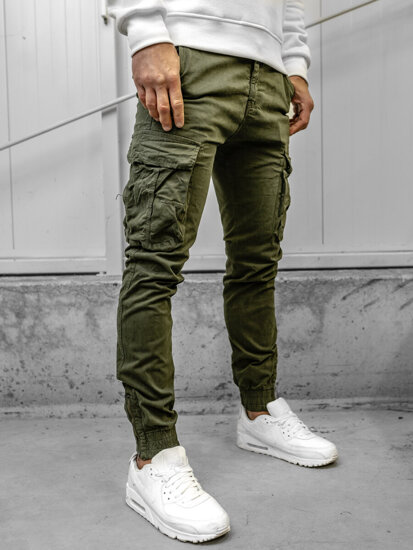 Men's Cargo Joggers Khaki Bolf 2233A