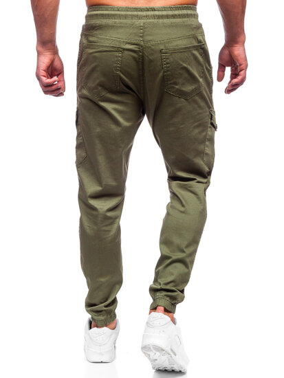 Men's Cargo Joggers Khaki Bolf 384