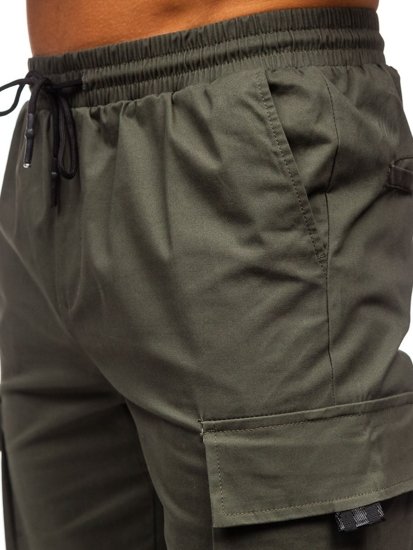 Men's Cargo Joggers Khaki Bolf 701