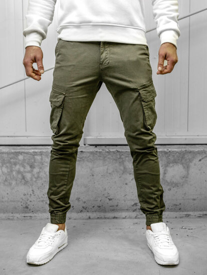 Men's Cargo Joggers Khaki Bolf 77322A