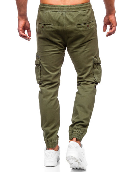 Men's Cargo Joggers Khaki Bolf MP0181MV