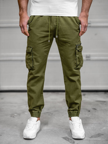 Men's Cargo Joggers Khaki Bolf MP0181MVA