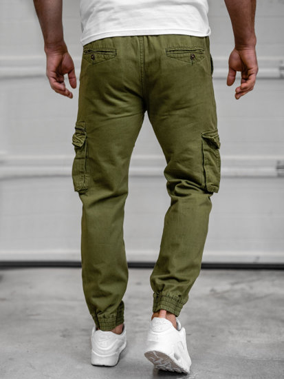 Men's Cargo Joggers Khaki Bolf MP0181MVA