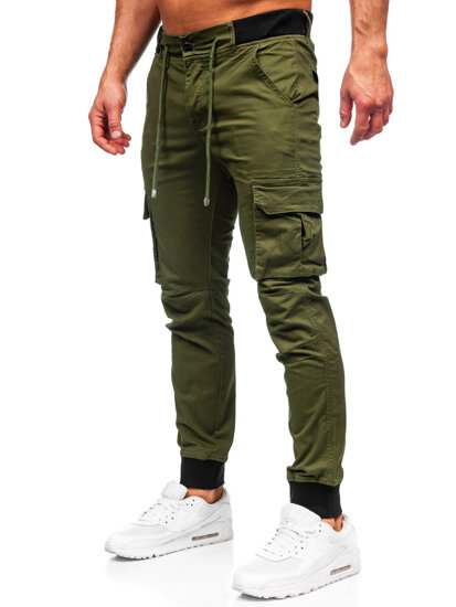 Men's Cargo Joggers Khaki Bolf MP0208MV