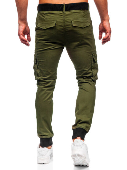 Men's Cargo Joggers Khaki Bolf MP0208MV