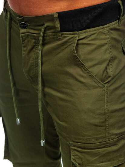 Men's Cargo Joggers Khaki Bolf MP0208MV