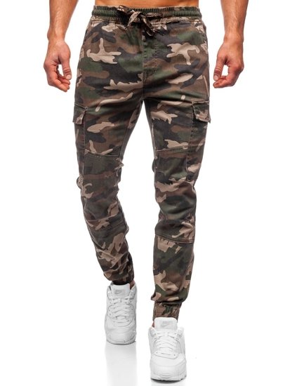 Men's Cargo Joggers Khaki Bolf RB8216XT